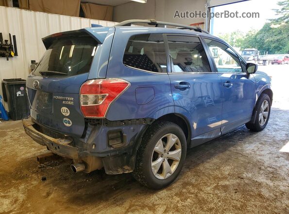 JF2SJAHC2GH427493 2016 SUBARU FORESTER Blue უკანა მარჯვენა
