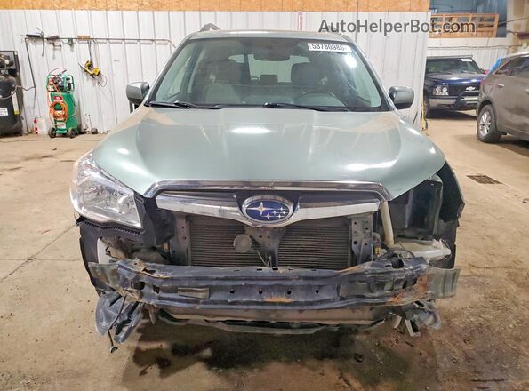 JF2SJAHC2GH553529 2016 SUBARU FORESTER Green წინა ხედი