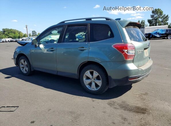JF2SJAHC2GH560867 2016 SUBARU FORESTER Зеленый Задняя левая четверть