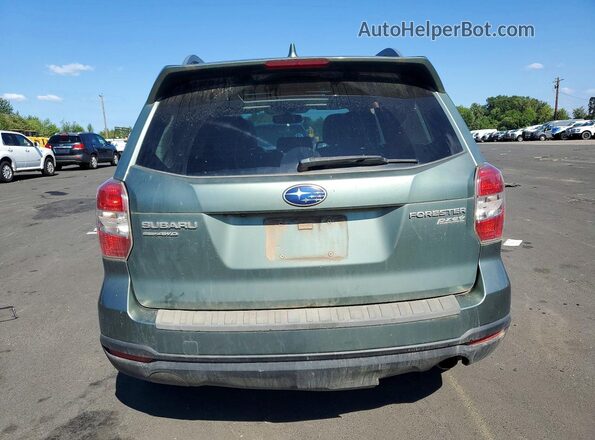 JF2SJAHC2GH560867 2016 SUBARU FORESTER Зеленый Вид сзади