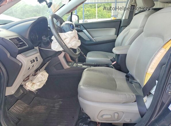 JF2SJAHC8GH471305 2016 SUBARU FORESTER Серый Вид салона спереди