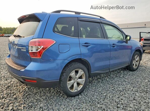 JF2SJAHC9GH413896 2016 SUBARU FORESTER Blue Tył prawy
