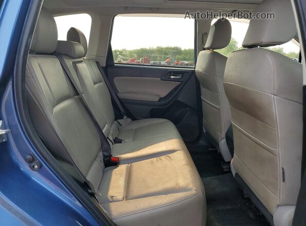 JF2SJAHC9GH413896 2016 SUBARU FORESTER Blue Widok wnętrza z tyłu