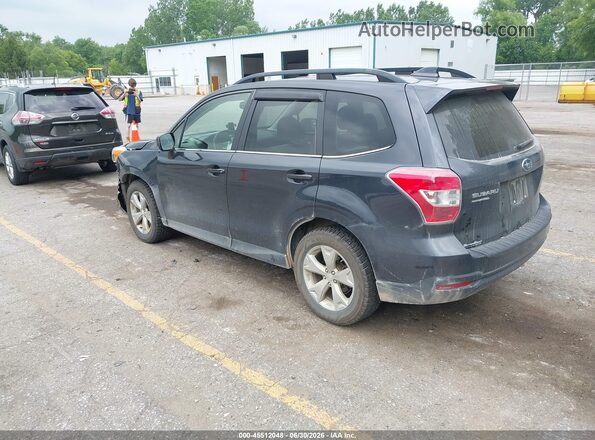 JF2SJAHCXGH415804 2016 SUBARU FORESTER Синий Задняя левая четверть