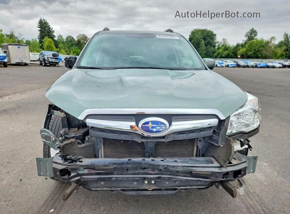 JF2SJAHCXGH497386 2016 SUBARU FORESTER Green Դիմացի տեսք