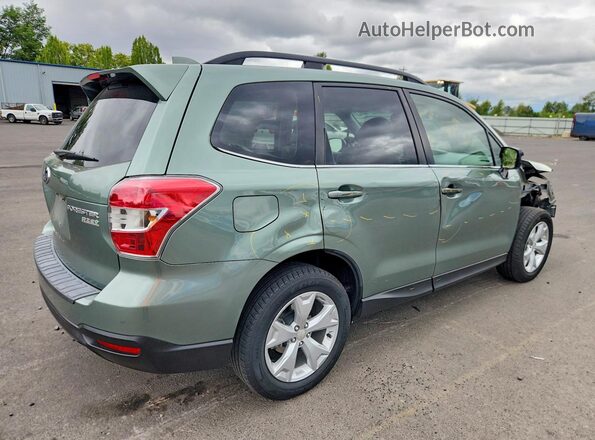 JF2SJAHCXGH497386 2016 SUBARU FORESTER Green Հետևի աջ