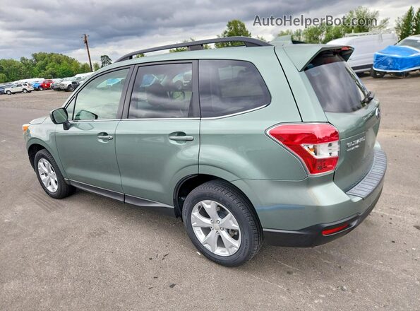 JF2SJAHCXGH497386 2016 SUBARU FORESTER Green Հետևի ձախ