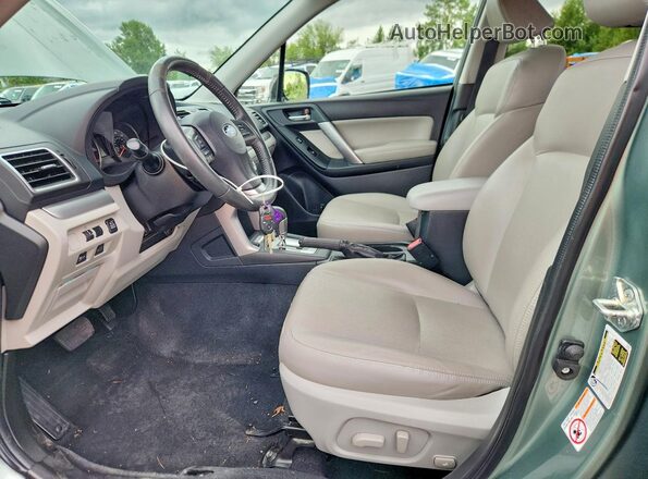 JF2SJAHCXGH497386 2016 SUBARU FORESTER Green Սալոնի դիմացի տեսք