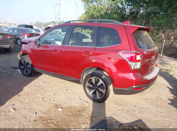 JF2SJAJC0HH431909 2017 SUBARU FORESTER Red Trasero izquierdo