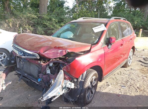JF2SJAJC0HH431909 2017 SUBARU FORESTER Red Vista frontal
