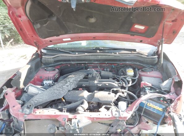 JF2SJAJC0HH431909 2017 SUBARU FORESTER Red Vista trasera