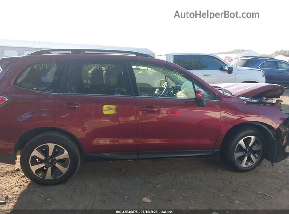 JF2SJAJC0HH431909 2017 SUBARU FORESTER Red Vista interior de 360 grados
