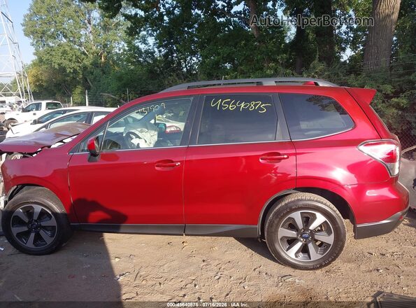 JF2SJAJC0HH431909 2017 SUBARU FORESTER Red 