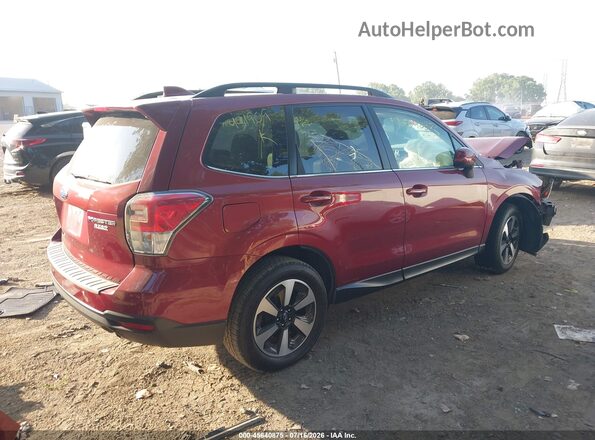 JF2SJAJC0HH431909 2017 SUBARU FORESTER Red Trasero derecho