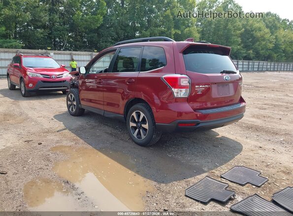 JF2SJAJC1HH506195 2017 SUBARU FORESTER Red Tył lewy