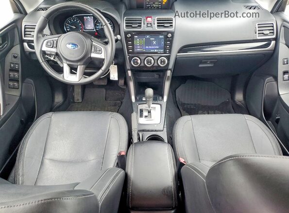 JF2SJAJC1JH405535 2018 SUBARU FORESTER Silver Вид панелі приладів