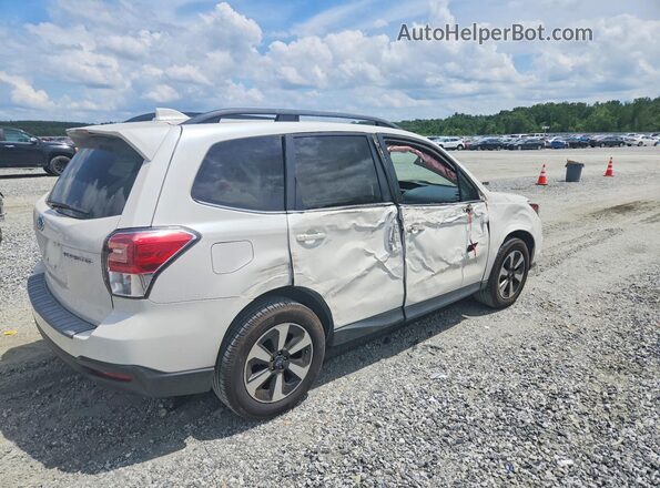 JF2SJAJC1JH585454 2018 SUBARU FORESTER White Հետևի աջ