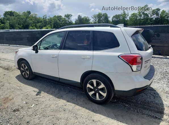 JF2SJAJC1JH585454 2018 SUBARU FORESTER White Հետևի ձախ