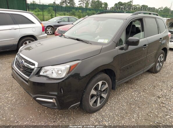 JF2SJAJC2HH533650 2017 SUBARU FORESTER Black Przód lewy