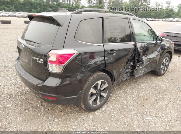 JF2SJAJC2HH533650 2017 SUBARU FORESTER Black Tył prawy