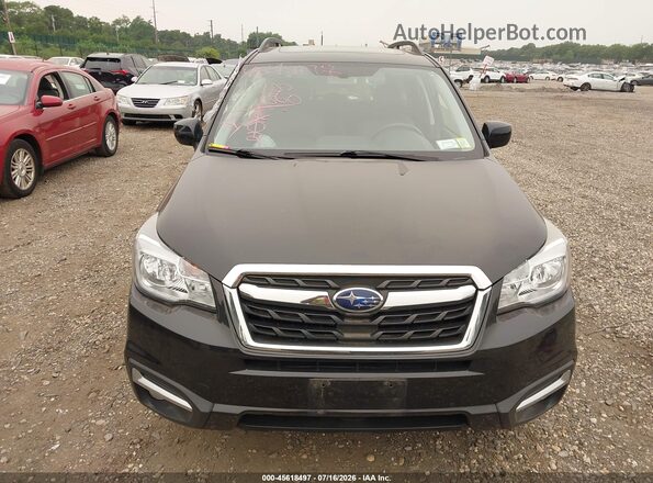 JF2SJAJC2HH533650 2017 SUBARU FORESTER Black Widok zestawu wskaźników