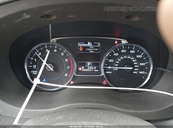 JF2SJAJC2HH533650 2017 SUBARU FORESTER Black 