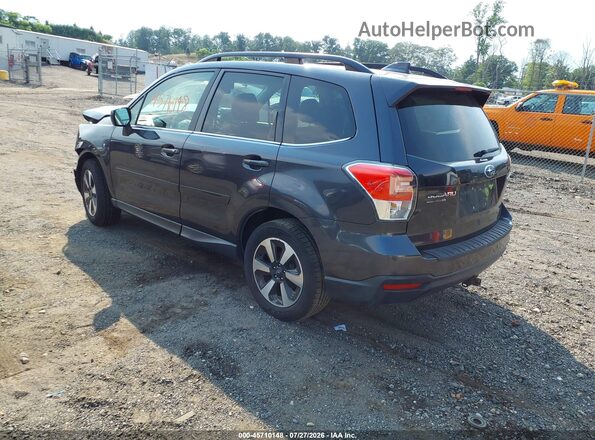 JF2SJAJC2HH582654 2017 SUBARU FORESTER Серый Задняя левая четверть