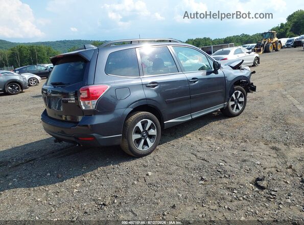 JF2SJAJC2HH582654 2017 SUBARU FORESTER Серый Задняя правая четверть
