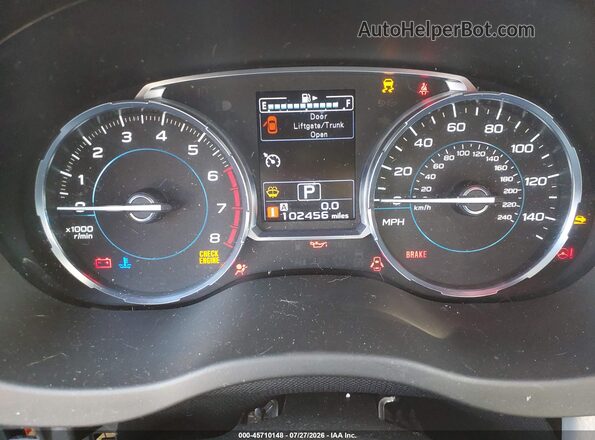 JF2SJAJC2HH582654 2017 SUBARU FORESTER Серый Вид задних сидений