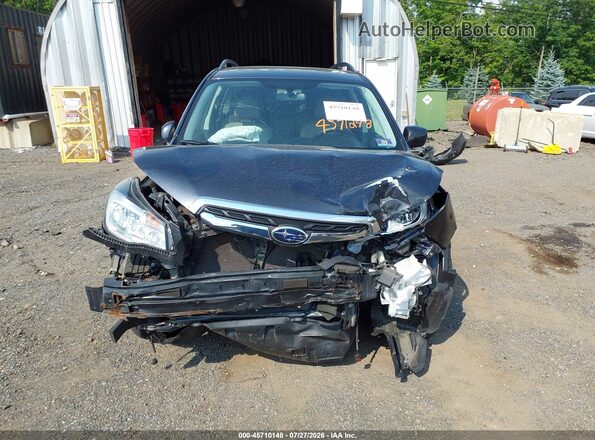 JF2SJAJC2HH582654 2017 SUBARU FORESTER Серый Вид задней части салона