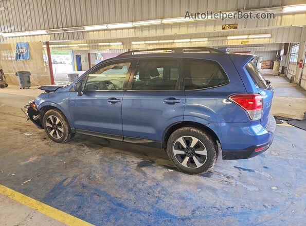 JF2SJAJC2JH423977 2018 SUBARU FORESTER Blue Tył lewy