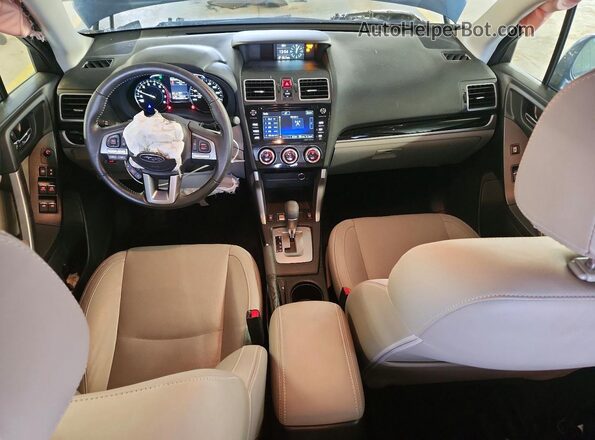JF2SJAJC2JH423977 2018 SUBARU FORESTER Blue Widok deski rozdzielczej