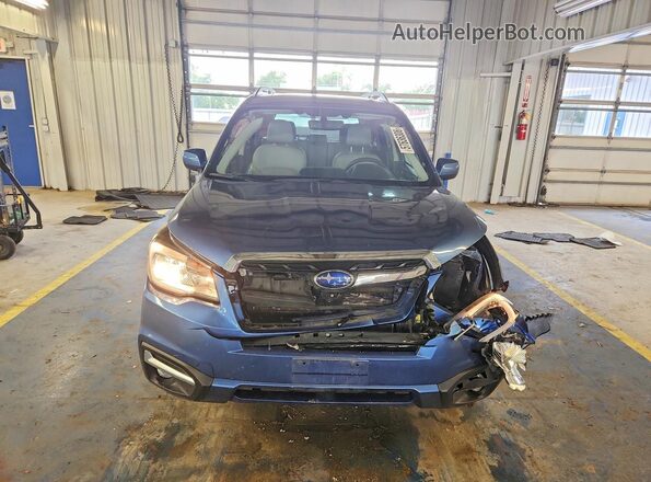 JF2SJAJC2JH423977 2018 SUBARU FORESTER Blue Widok z przodu
