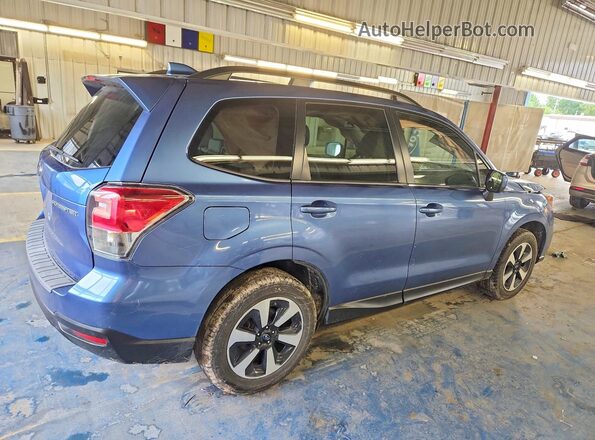 JF2SJAJC2JH423977 2018 SUBARU FORESTER Blue Tył prawy
