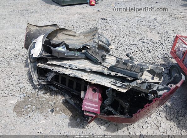 JF2SJAJC2JH609714 2018 SUBARU FORESTER Red Widok zestawu wskaźników