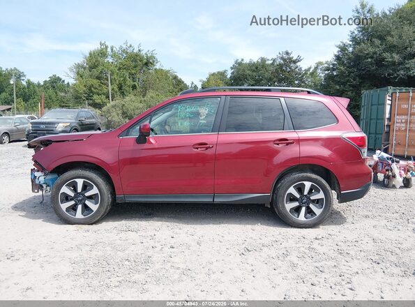 JF2SJAJC2JH609714 2018 SUBARU FORESTER Red 