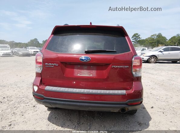 JF2SJAJC2JH609714 2018 SUBARU FORESTER Red 