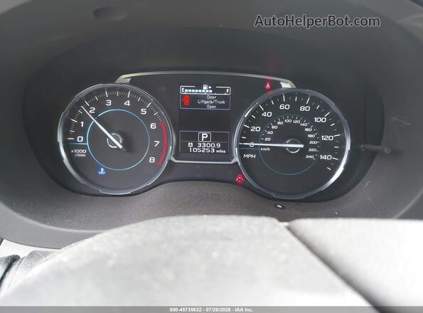 JF2SJAJC3HH497483 2017 SUBARU FORESTER Gray Widok tylnych siedzeń