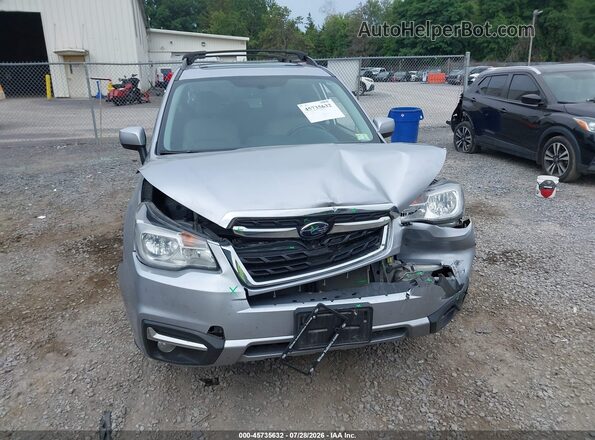 JF2SJAJC3HH497483 2017 SUBARU FORESTER Gray Widok zestawu wskaźników