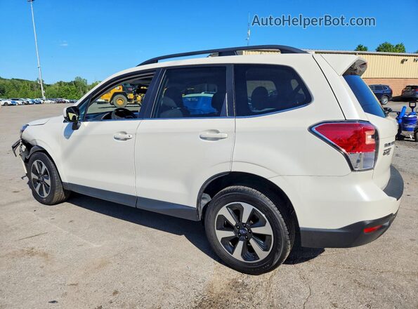 JF2SJAJC3JH583401 2018 SUBARU FORESTER White Trasero izquierdo