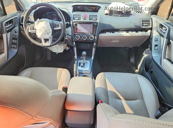 JF2SJAJC4HH405927 2017 SUBARU FORESTER White Dashboard view