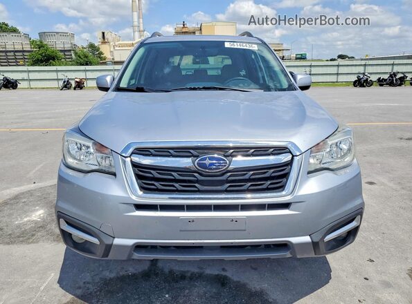 JF2SJAJC4HH465707 2017 SUBARU FORESTER Silver Front view