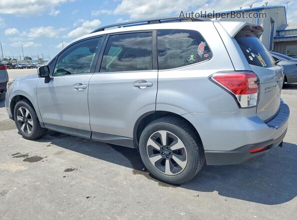 JF2SJAJC4HH465707 2017 SUBARU FORESTER Silver Rear left