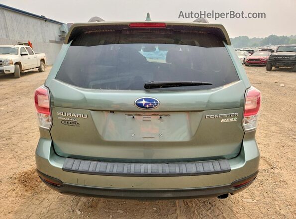 JF2SJAJC5HH460435 2017 SUBARU FORESTER Зеленый Вид сзади