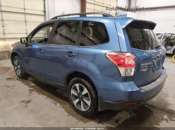 JF2SJAJC5HH509858 2017 SUBARU FORESTER Blue Задня ліва чверть