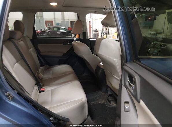 JF2SJAJC5HH509858 2017 SUBARU FORESTER Blue Вид наклейки з VIN-кодом
