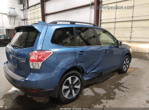 JF2SJAJC5HH509858 2017 SUBARU FORESTER Blue Задня права чверть