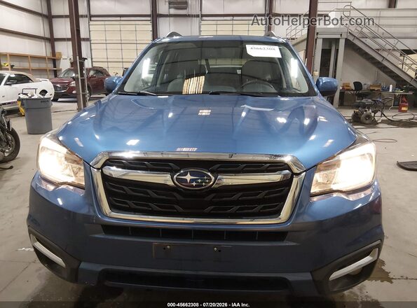 JF2SJAJC5HH509858 2017 SUBARU FORESTER Blue Вид задньої частини салону