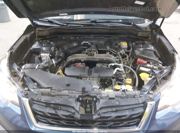 JF2SJAJC5HH509858 2017 SUBARU FORESTER Blue Вид ззаду