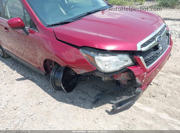 JF2SJAJC6HH401135 2017 SUBARU FORESTER Burgundy Vista frontal